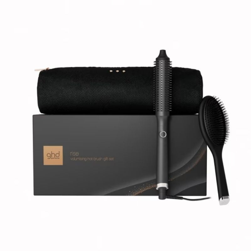 GHD Rise Volumising Hot Brush festive gift set