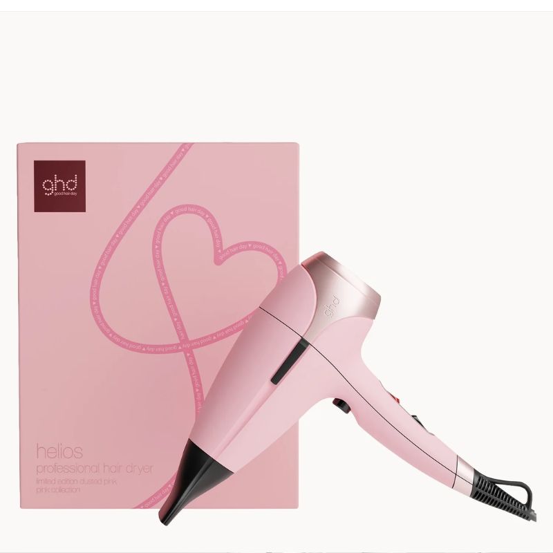 ghd helios professional hair dryer - limited edition dusted pink