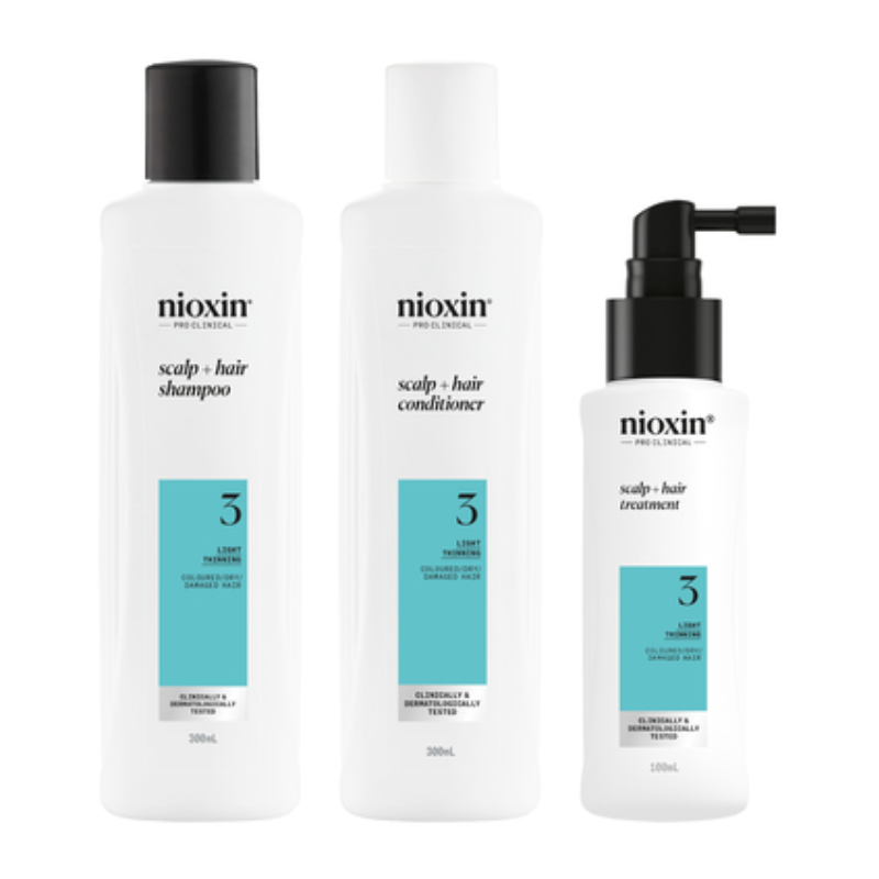 Nioxin Scalp + Hair Thickening System 3 Loyalty Kit 700 ml