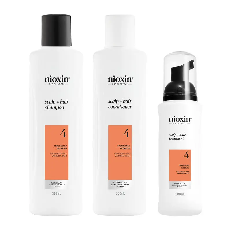 Nioxin Scalp + Hair Thickening System 4 Loyalty Kit 700 ml