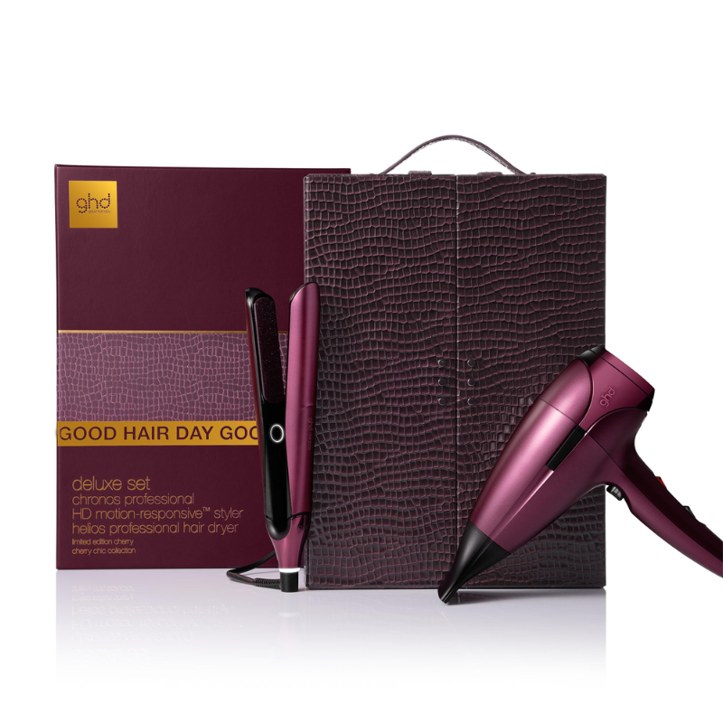 GHD CHERRY CHIC LIMITED EDITION DELUXE GIFT SET